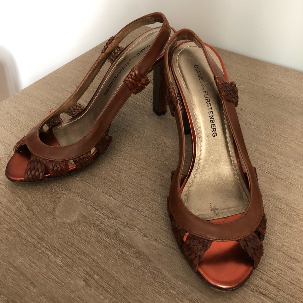 DVF heels size 6